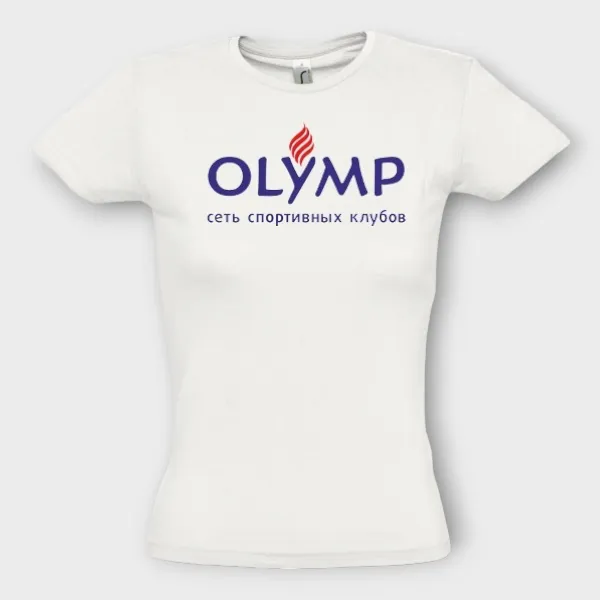 Печать на футболках для фитнес клуба