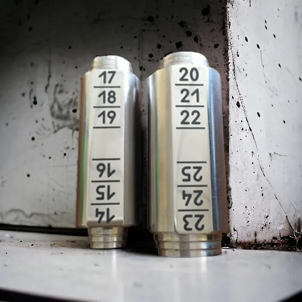 Нанесение лазером шкал на техническое изделие