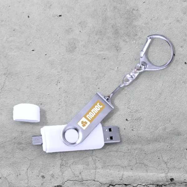 Прямая печать на флешках - красочная реклама