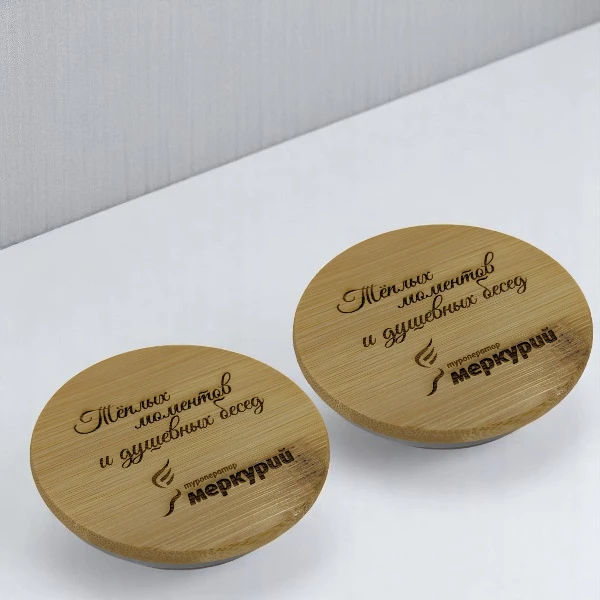 Гравировка по дереву для компании МЕРКУРИЙ