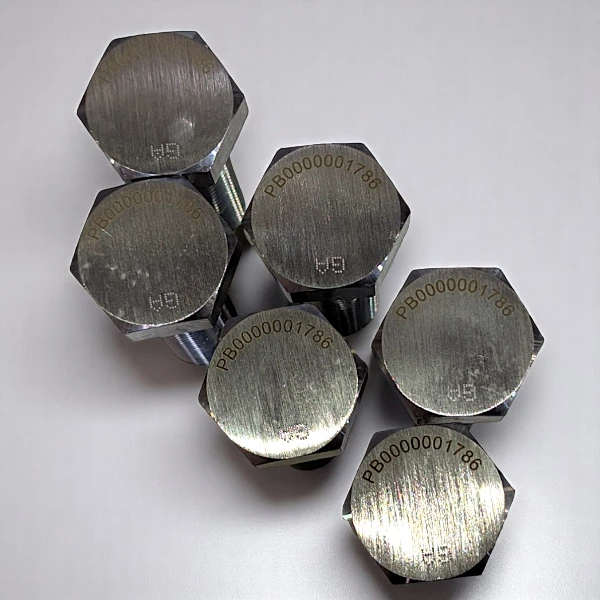 Лазерная маркировка болтов