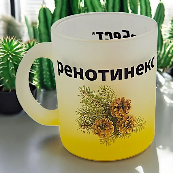 Печать на кружках для фарм компании