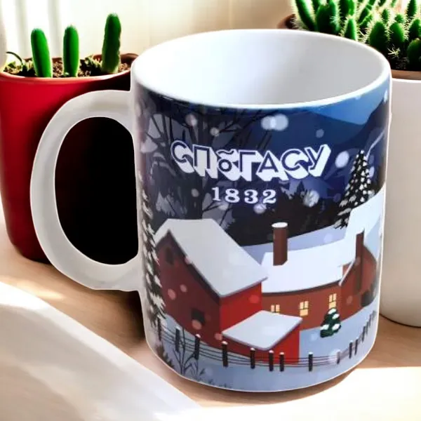 Печать логотипов на кружках для СПбГАСУ