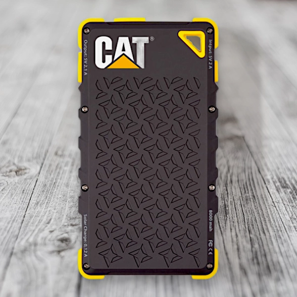 Нанесение логотипа CAT на внешние АКБ