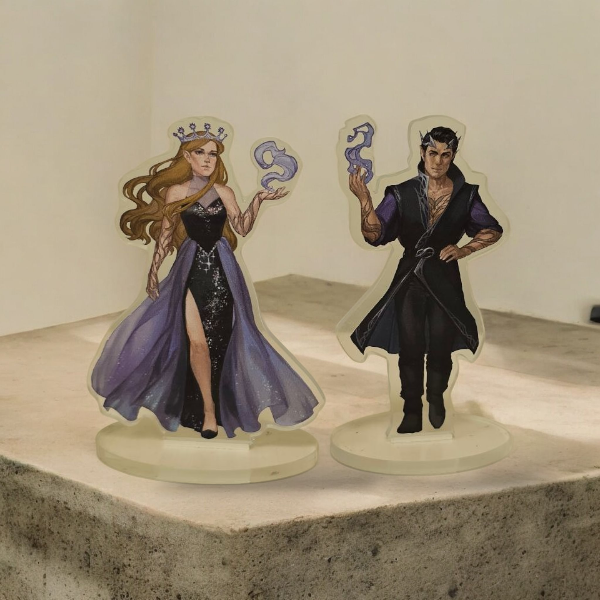 Изготовление статуэток из акрила с УФ-печатью. Игровые персонажи