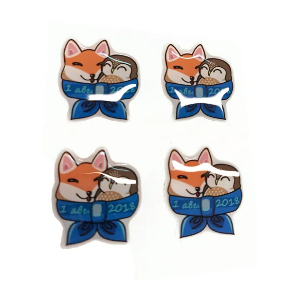 Стикерпаки с объемными наклейками А6 формат