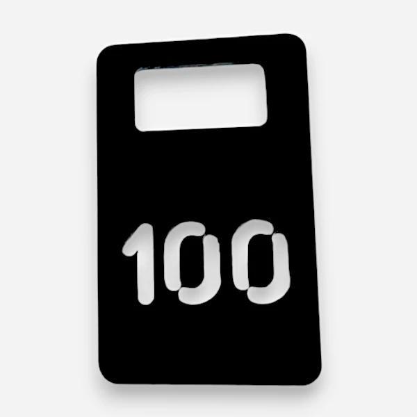 Сквозная резка, акрил 3 мм черный