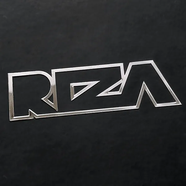 Серебряные наклейки на клеевой основе Riza Серебряные наклейки на клеевой основе Riza