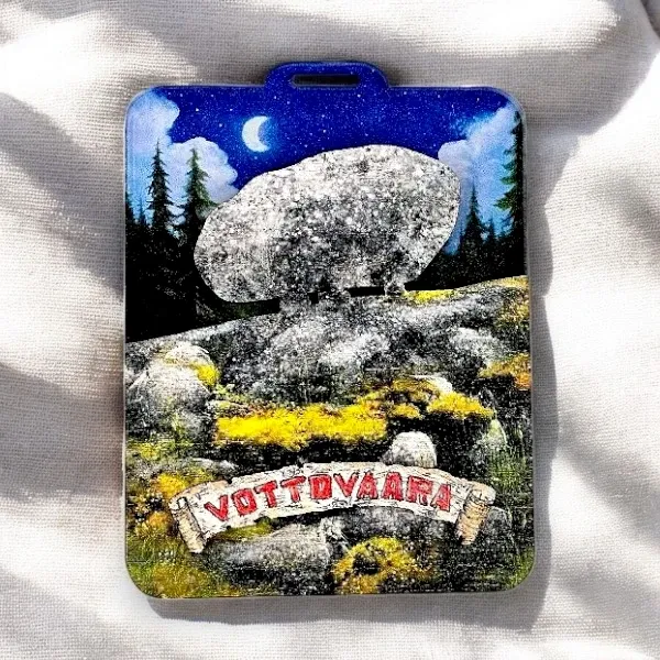 Комбинированная медаль из пластика и фанеры с УФ-печатью