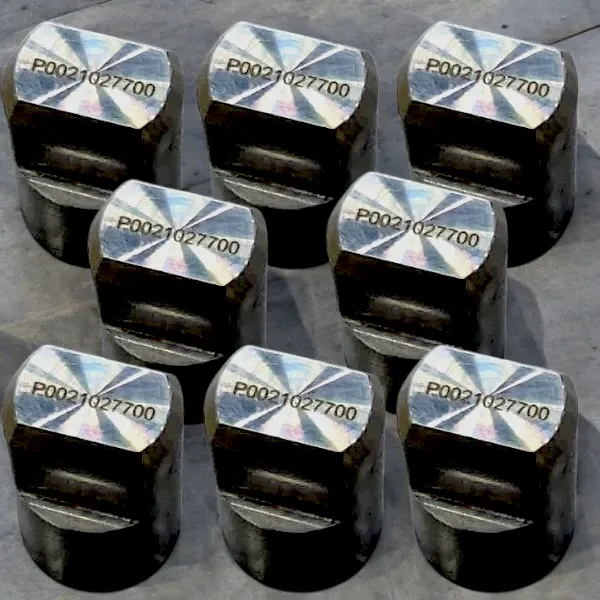 Лазерная маркировка серийных номеров на стальных изделиях