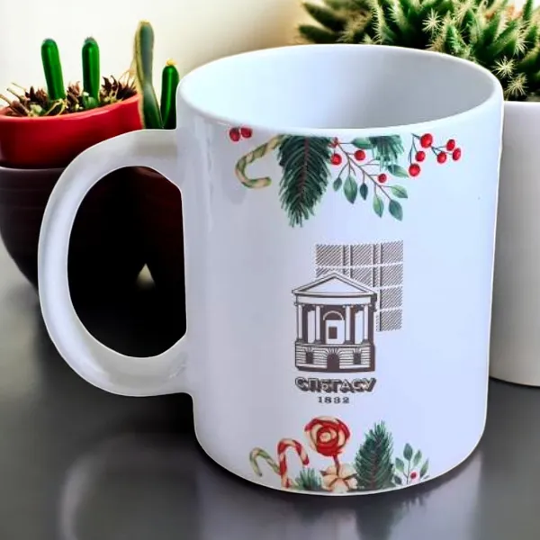 Печать логотипов на кружках для СПбГАСУ