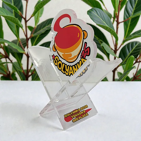 Наградные статуэтки из акрила с УФ-печатью