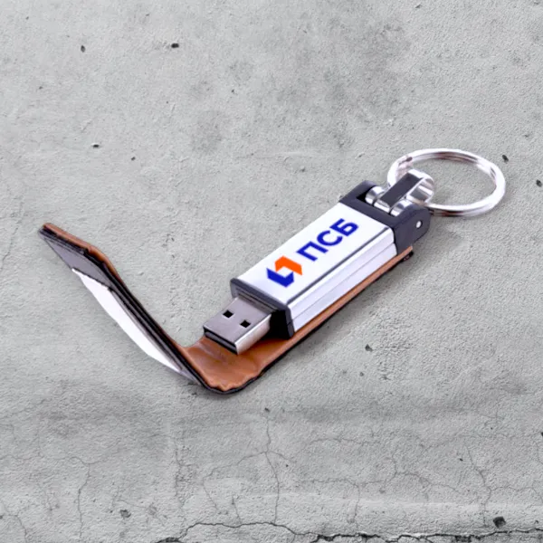 Нанесение логотипа на флешки уф печатью ПСБ