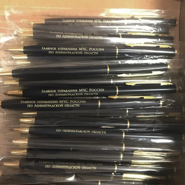 Ручки с логотипом на заказ для МЧС