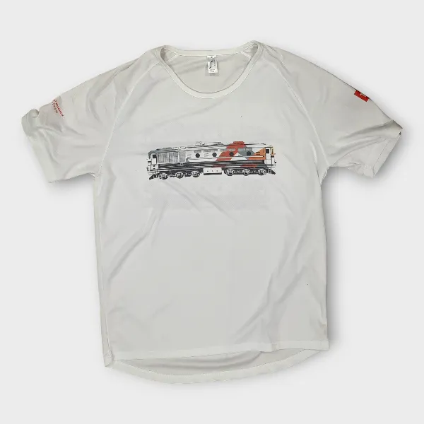 Печать логотипа на футболки для компании РЖД